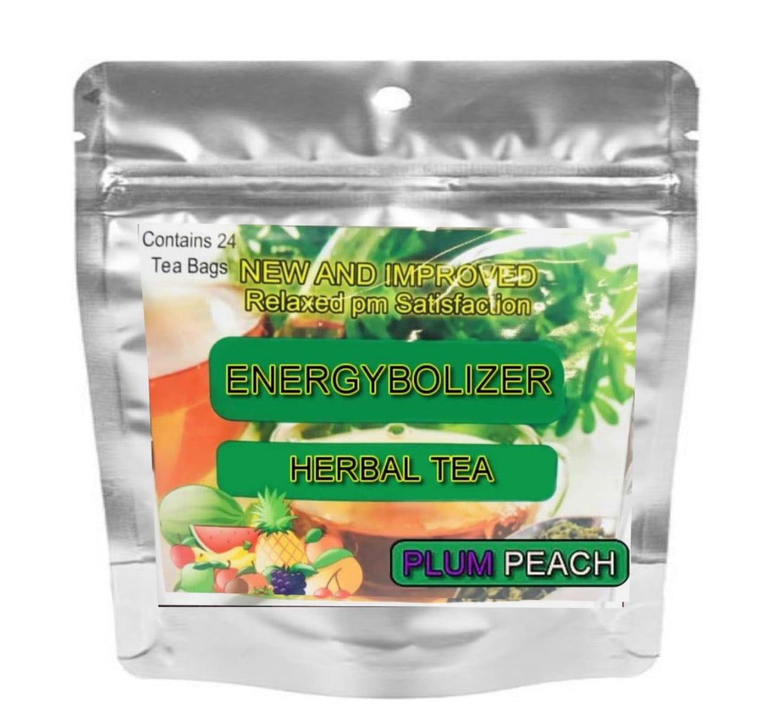 (Copia) Energybolizer Perfect Weight Herbal Tea (24 Bags)| Natural Energy Booster for Women and Men | Increase Energy, Improve Digestion (Orange)